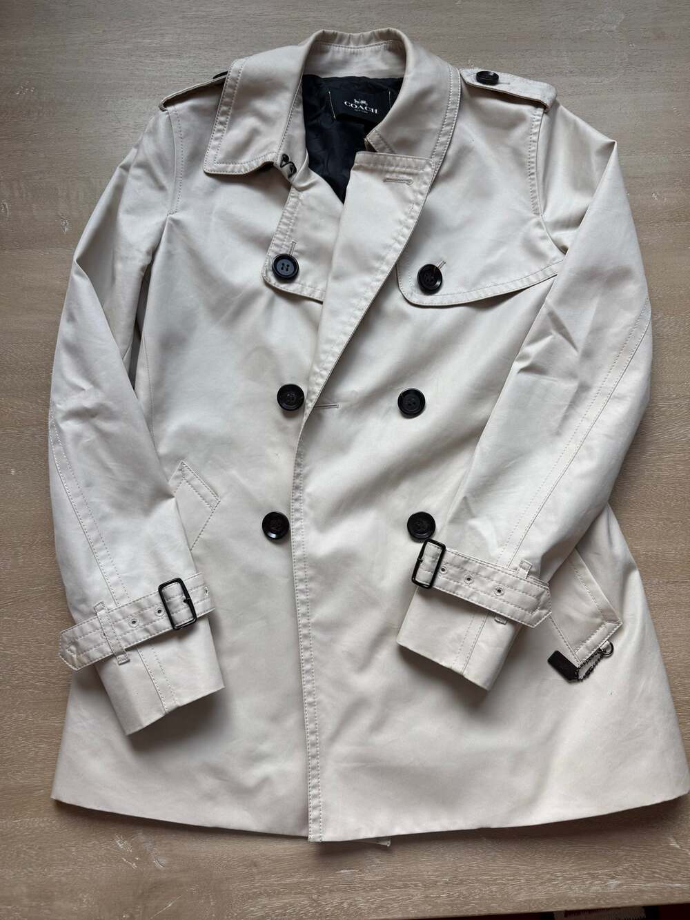Coach Trench Coat - Size Small